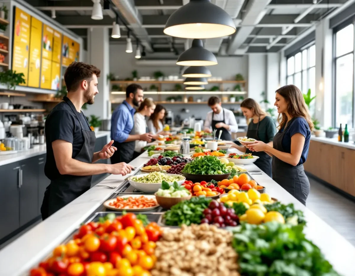 La révolution de la cuisine santé en entreprise : tendances et innovations pour le bien-être des employés