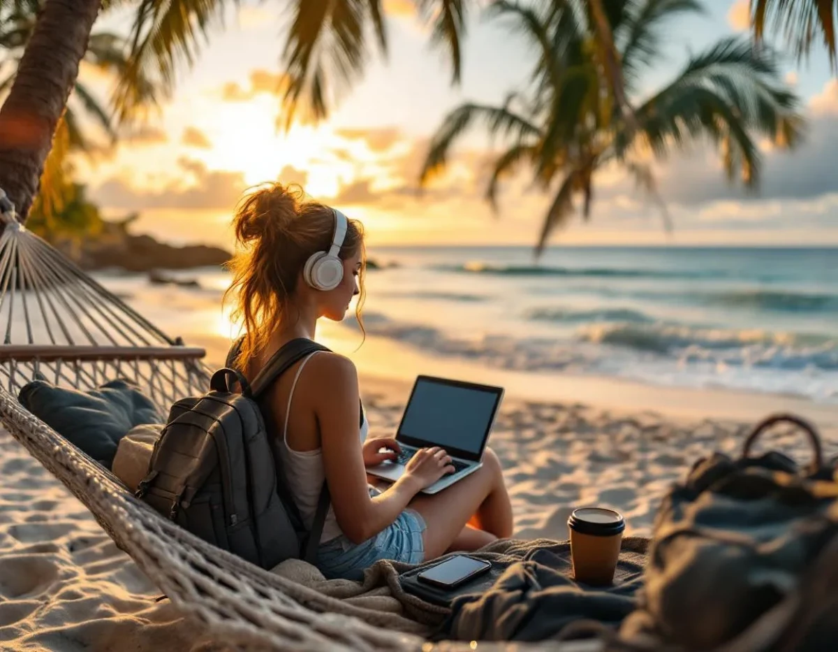 Nomadisme digital : l'art de travailler efficacement n'importe où dans le monde