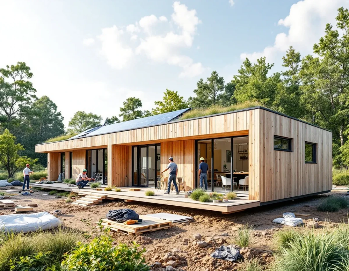 Maison modulaire : construire rapidement et écologiquement