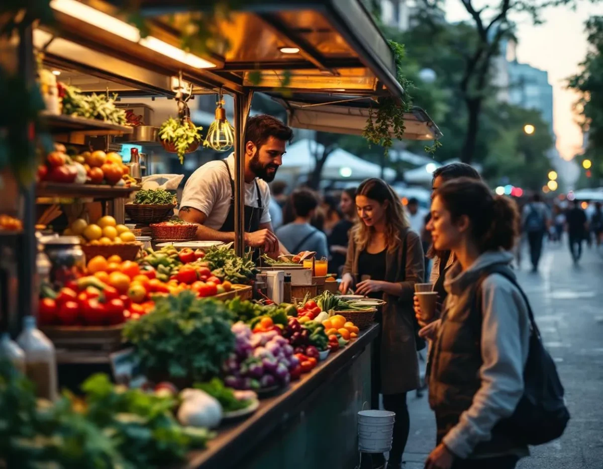 Street Food Végétarienne : La Nouvelle Tendance Qui Conquiert Nos Villes