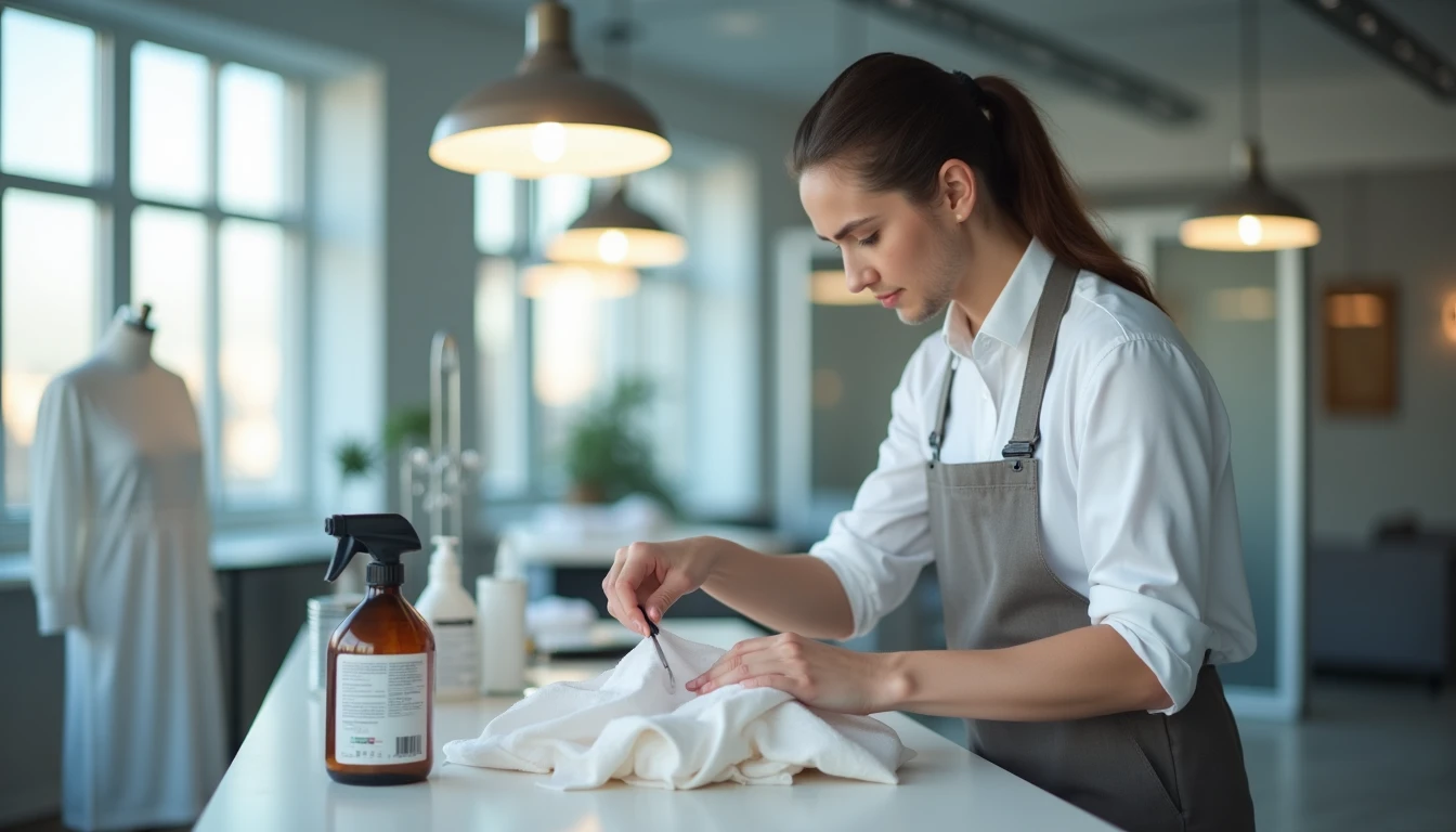 Comment enlever peinture sur vêtement avant de vendre votre bien